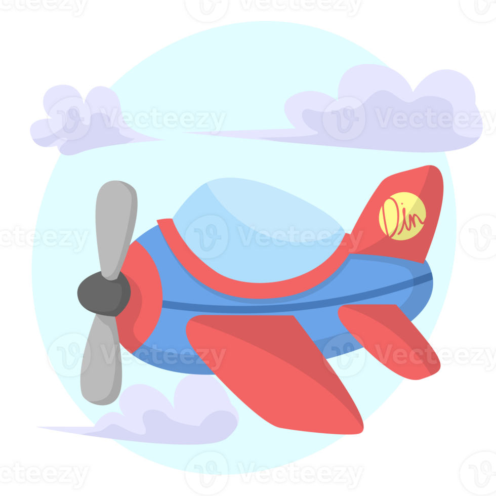 Plane Scenery Illustrations png