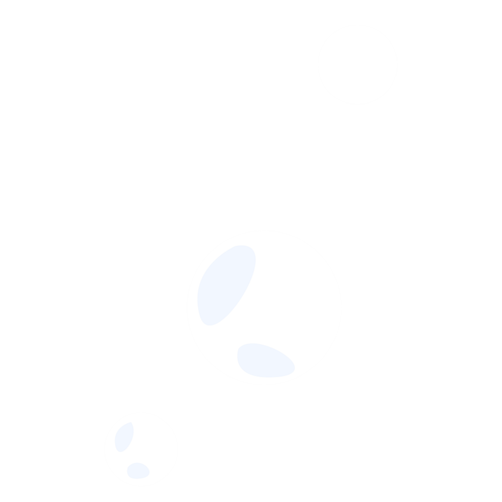 Underwater Bubbles Illustrations png