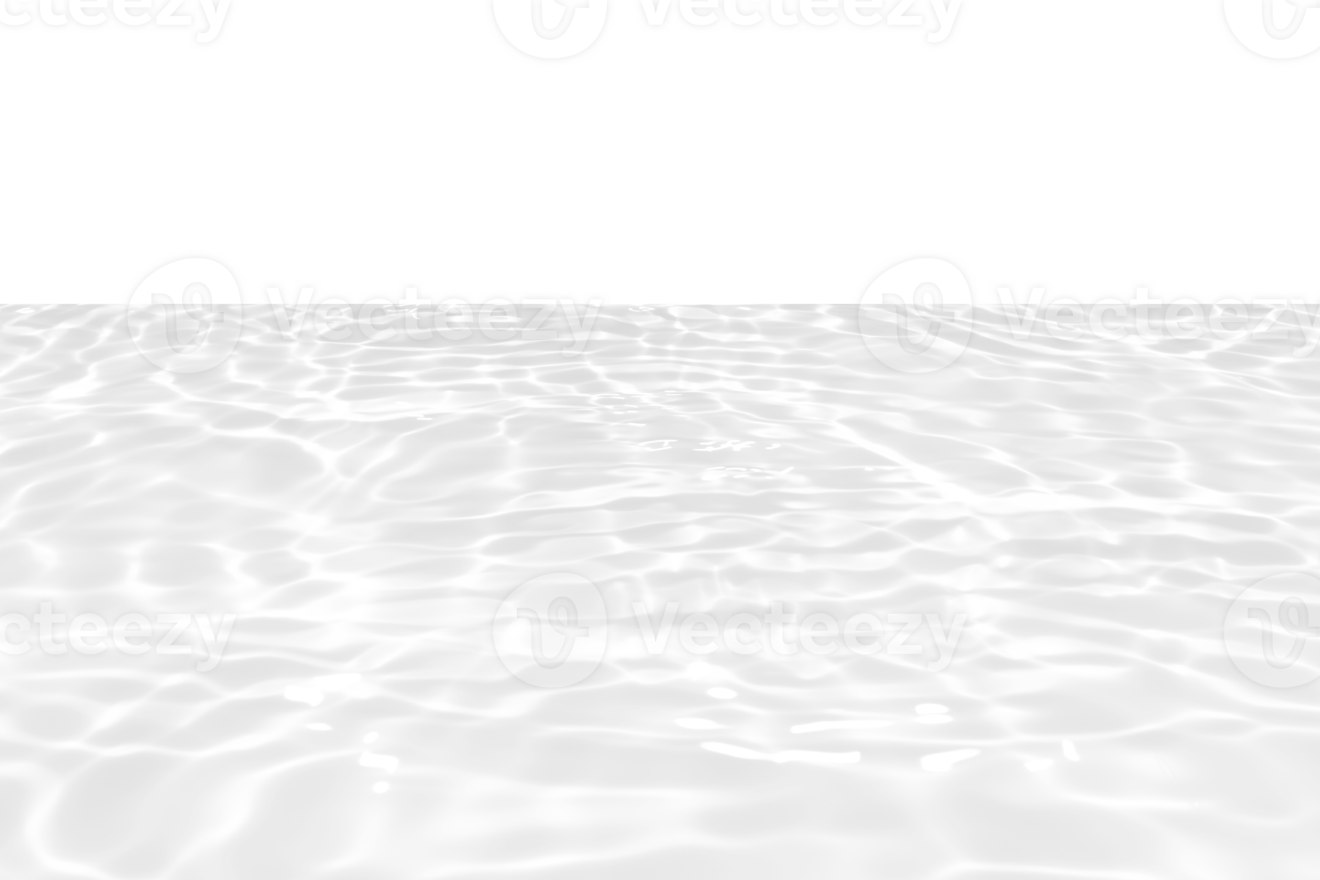 White water with ripples on the surface. Defocus blurred transparent