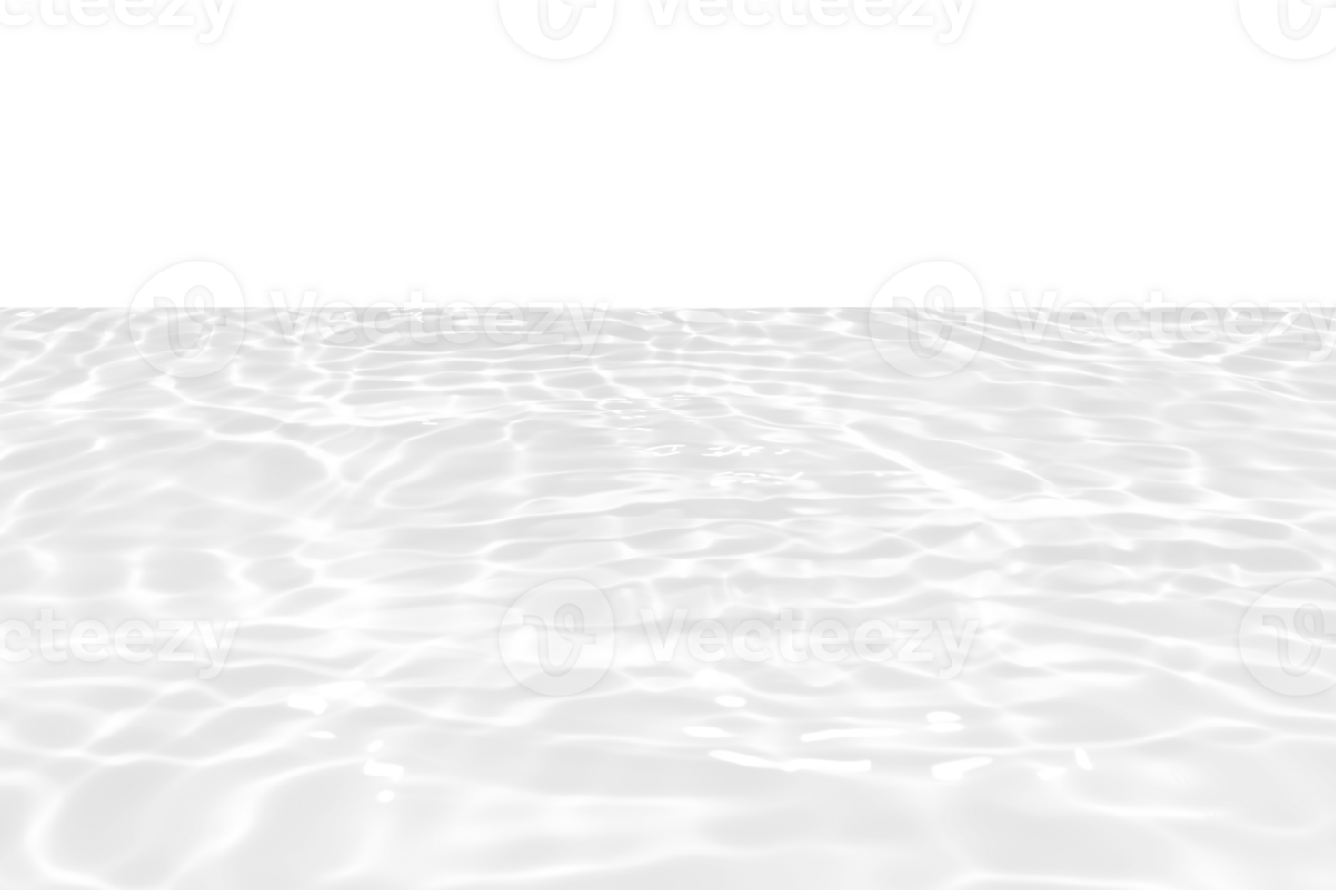 White water with ripples on the surface. Defocus blurred transparent white colored clear calm water surface texture with splashes and bubbles. Water waves with shining pattern texture background. png