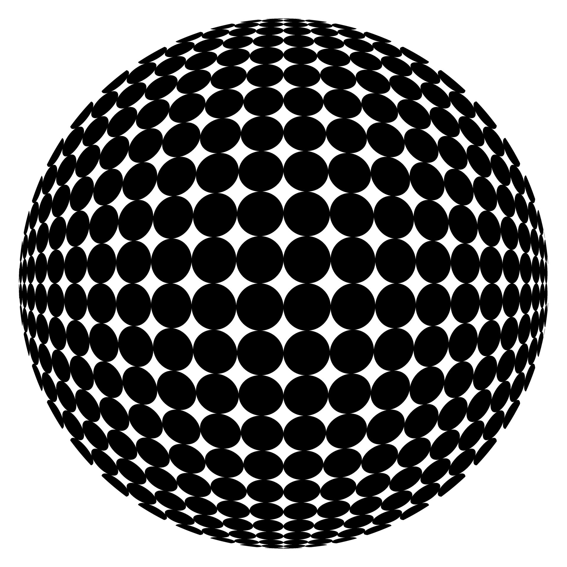 Abstract Decorative Dotted ball isolated. Icon Vector illustration