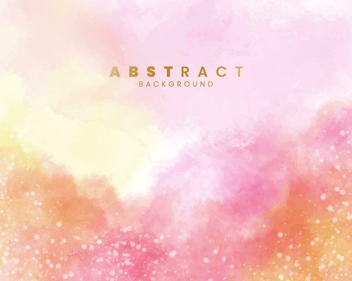 Abstract splashed watercolor background. Design for your cover, date, postcard, banner, logo. vector