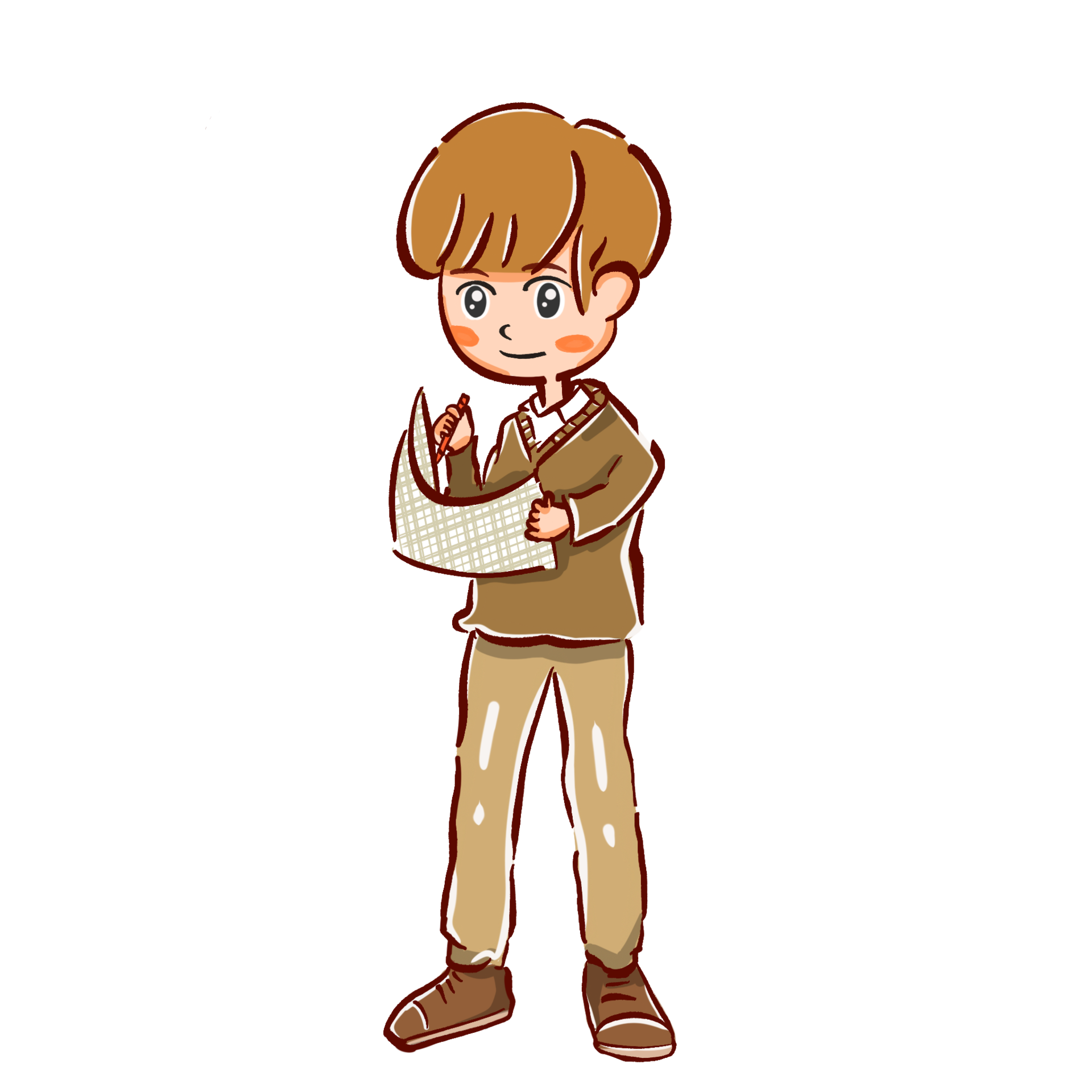 Cute Students In School Uniforms Are Jumping Happily Flat Design Style cute-students-in-school-uniforms-are-jumping-happily-flat-design-style
