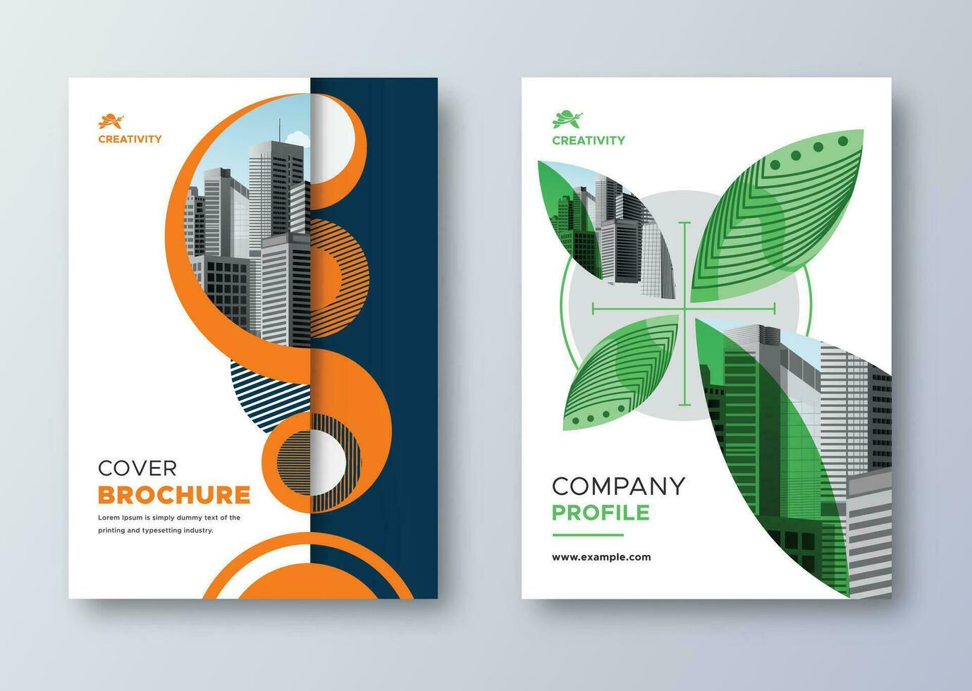 Cover design layout for annual report, business catalog, magazine, flyer, business presentation, portfolio. Brochure template layout in A4 size. vector