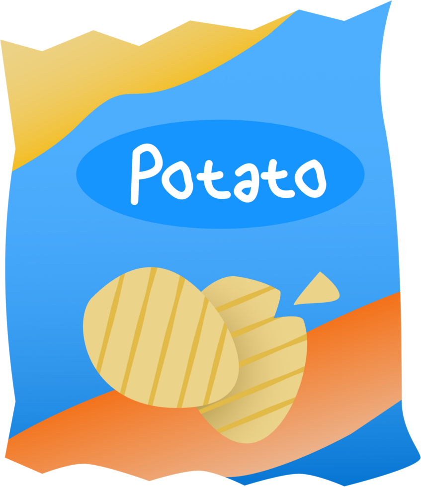 Kartoffel Chips Snack. png