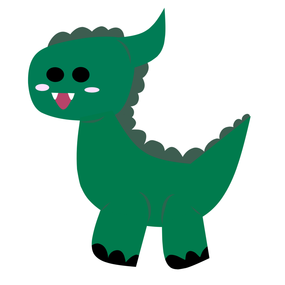 Cartoon dinosaur clipart png