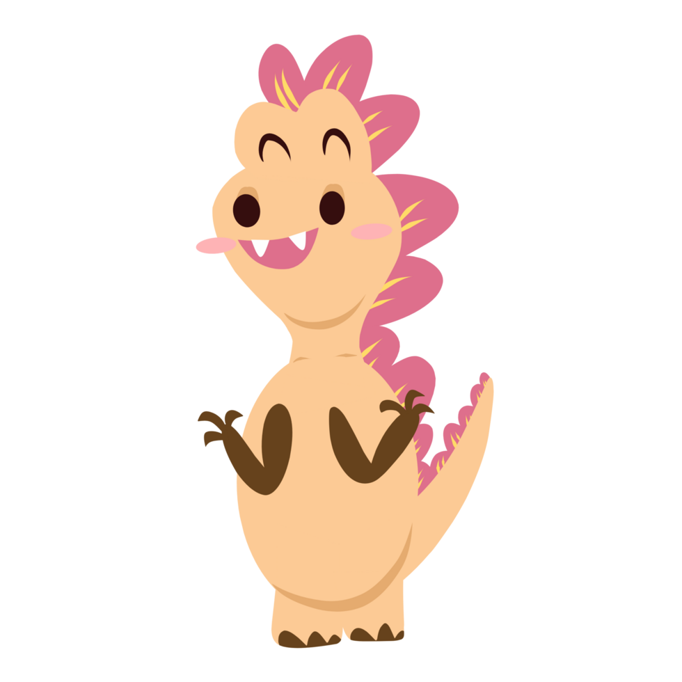 Cartoon dinosaur clipart png