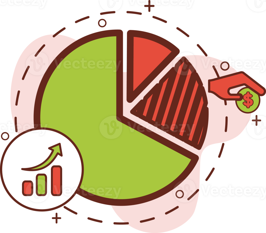 diagram circle icon design, business icons. png