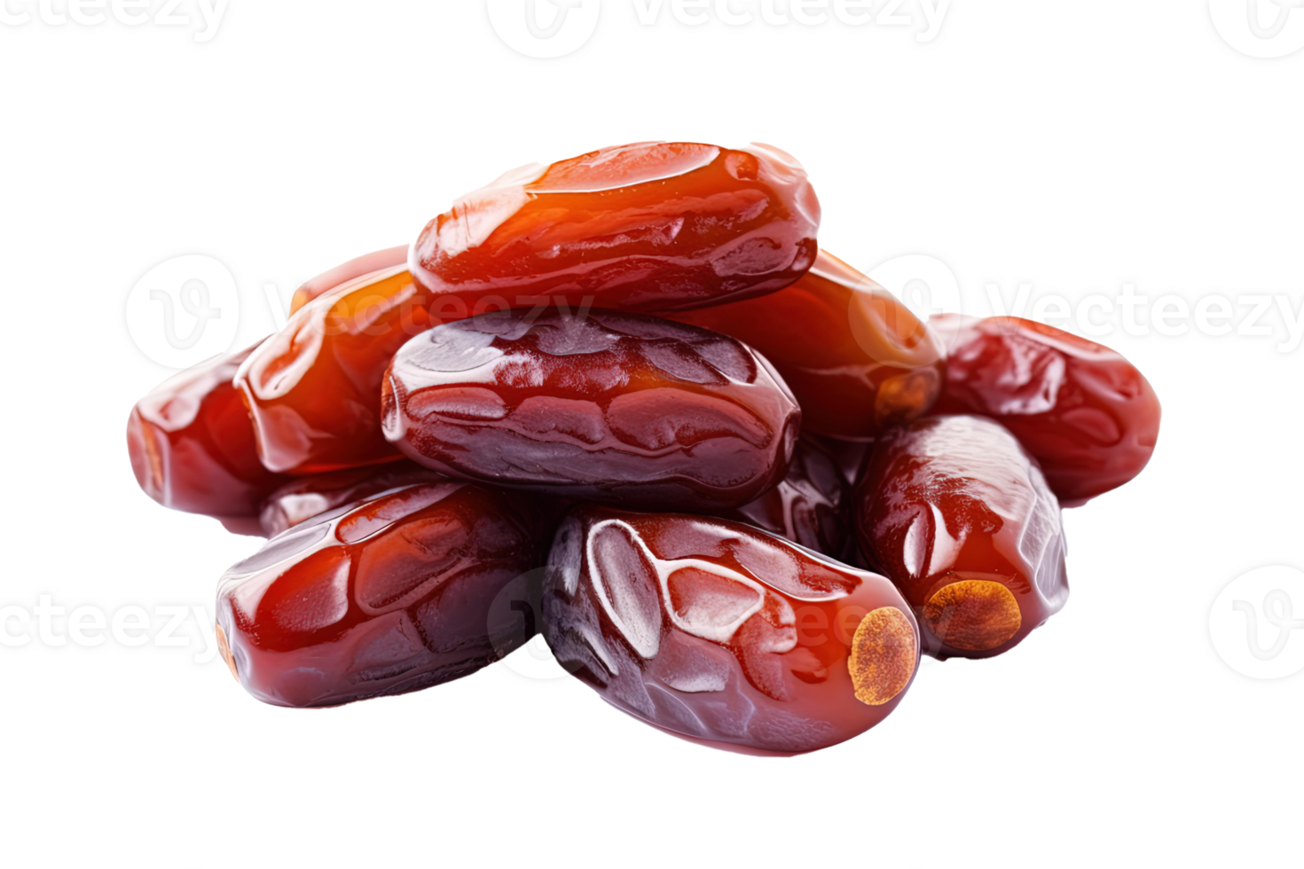 Dry dates isolated on transparent background. PNG file, cut out. AI Generated 27254752 PNG