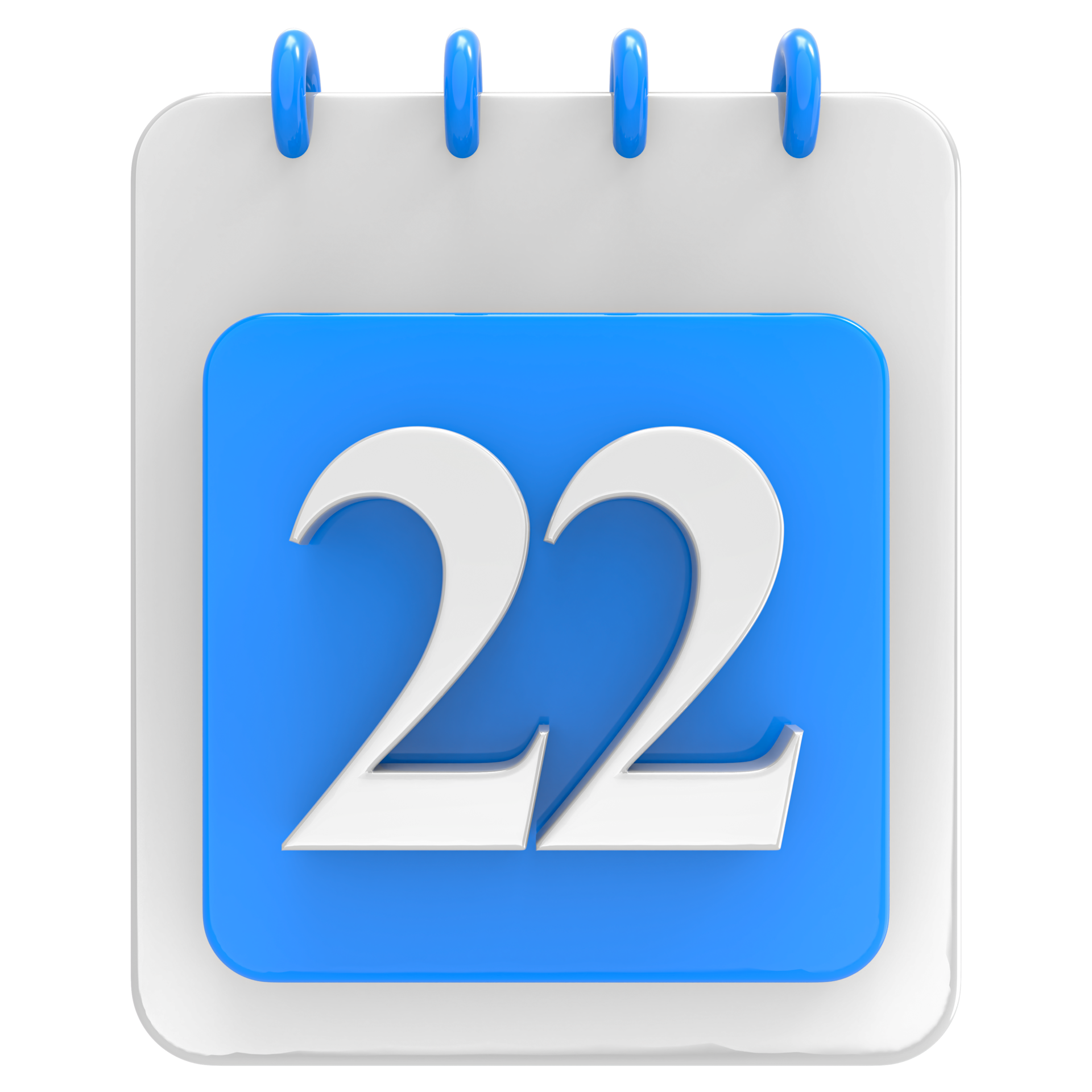 3d Render On Calendar Icon Transparent Background 272 - vrogue.co