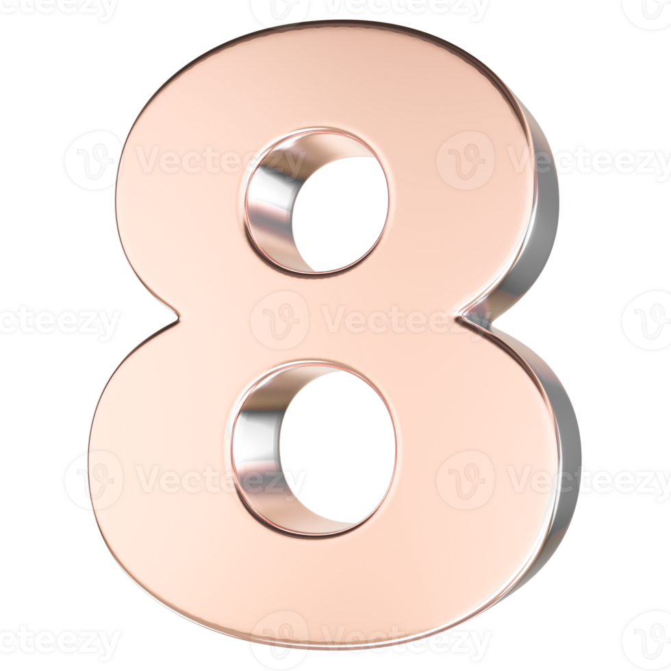 Percent Gold Number Forty 3d Rendering 3d Transparent PNG