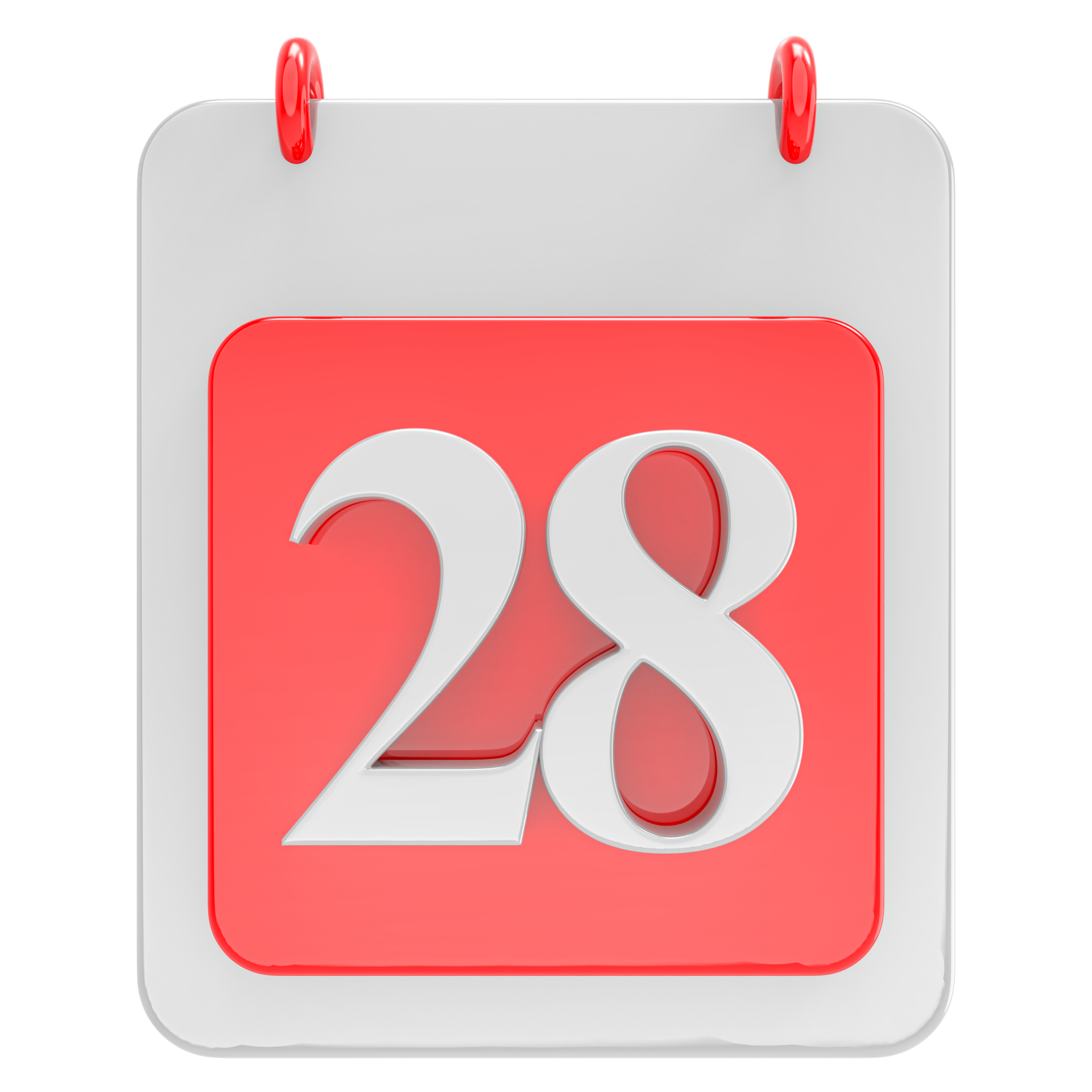 3d Render On Calendar Icon Transparent Background 27255288 PNG 3d-render-on-calendar-icon-transparent-background-27255288-png