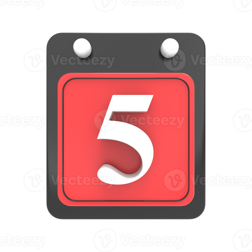 3d rendering of ui icon png