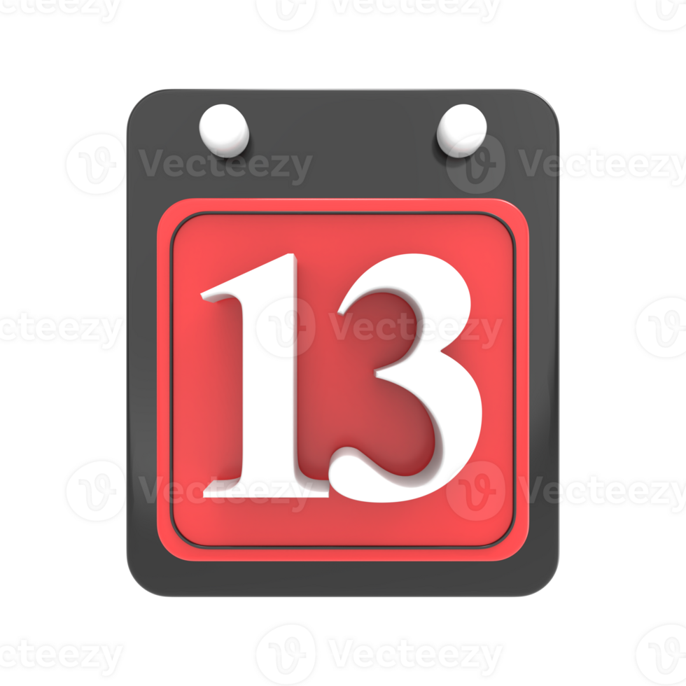 3d rendering of ui icon png