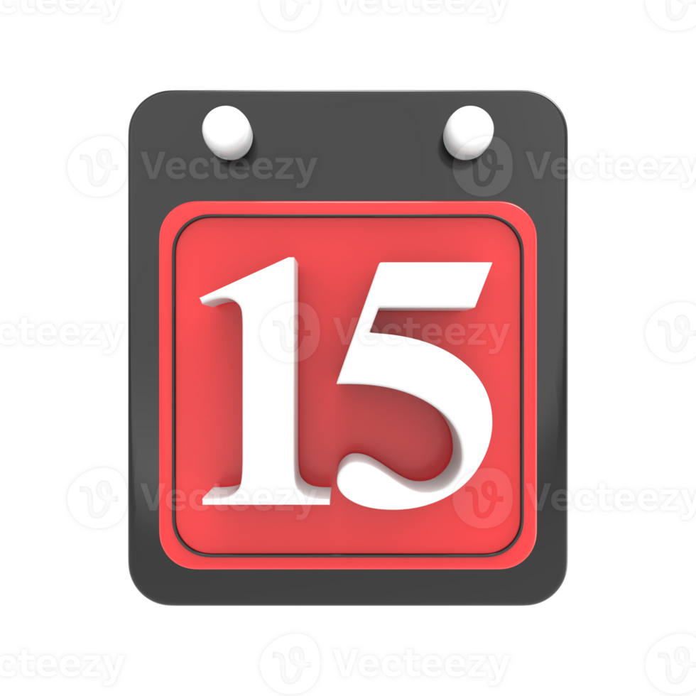 3d rendering of ui icon png
