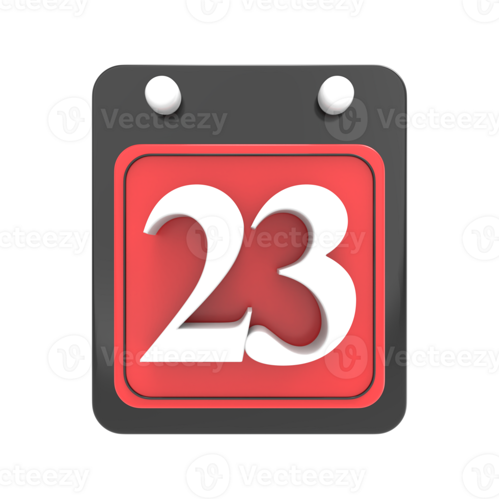 3d rendering of ui icon png