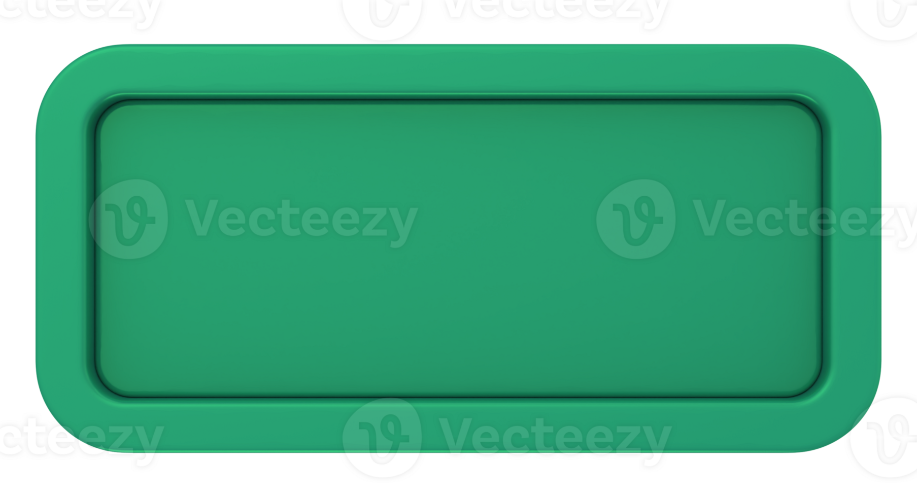 green sign with light png 3d render transparent