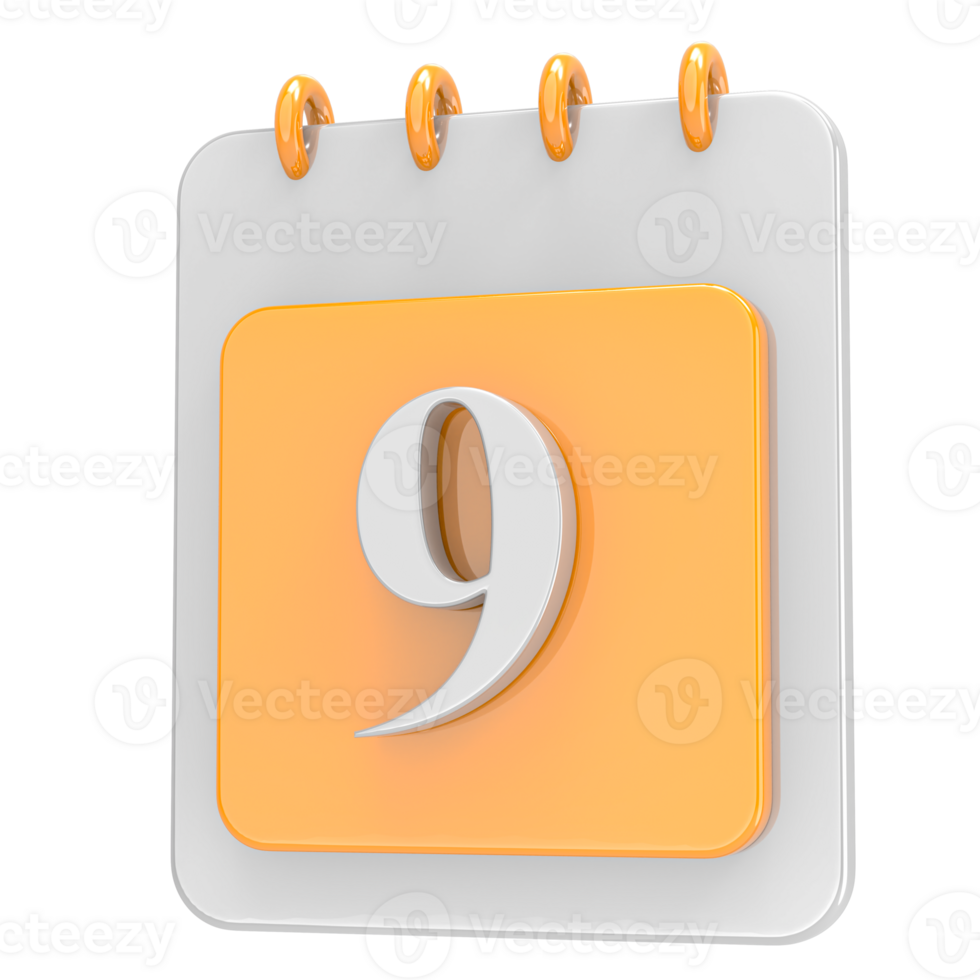 3d rendering of ui icon png