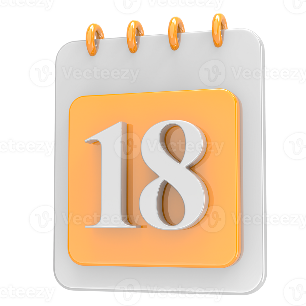 3d rendering of ui icon png