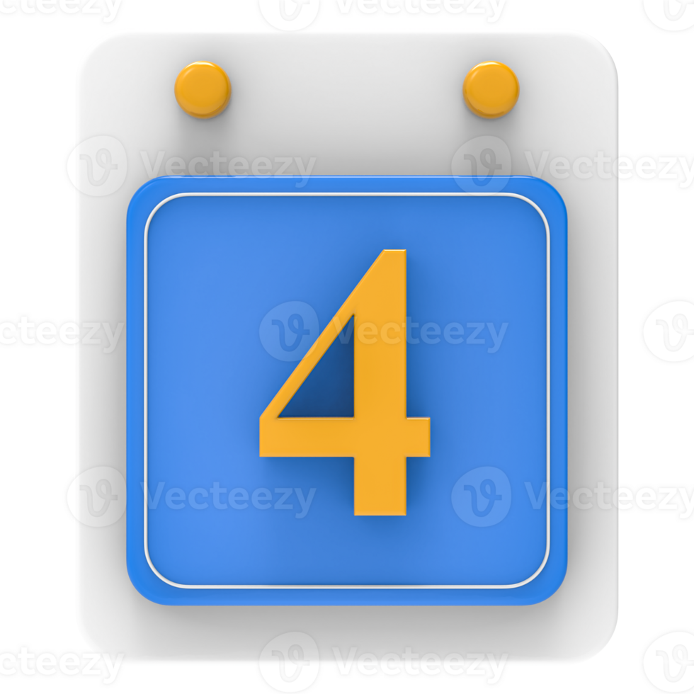 3d rendering of ui icon png