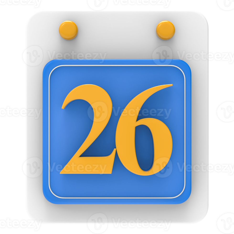 3d rendering of ui icon png