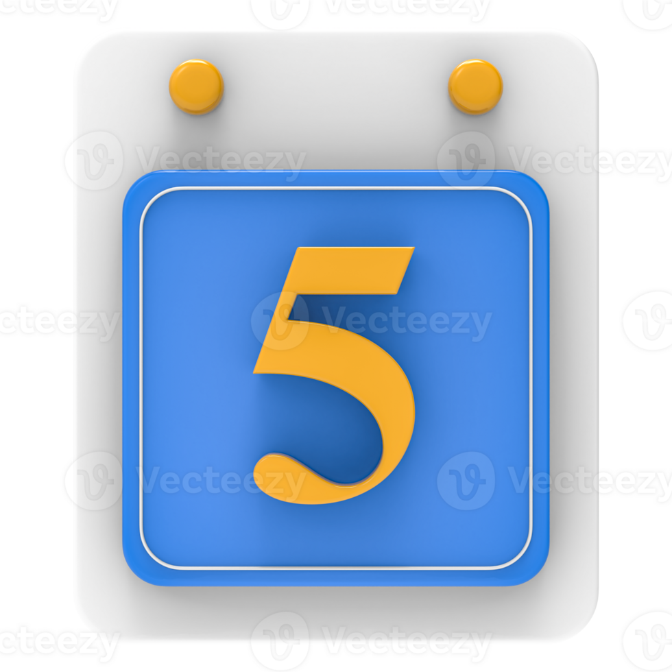 3d rendering of ui icon png