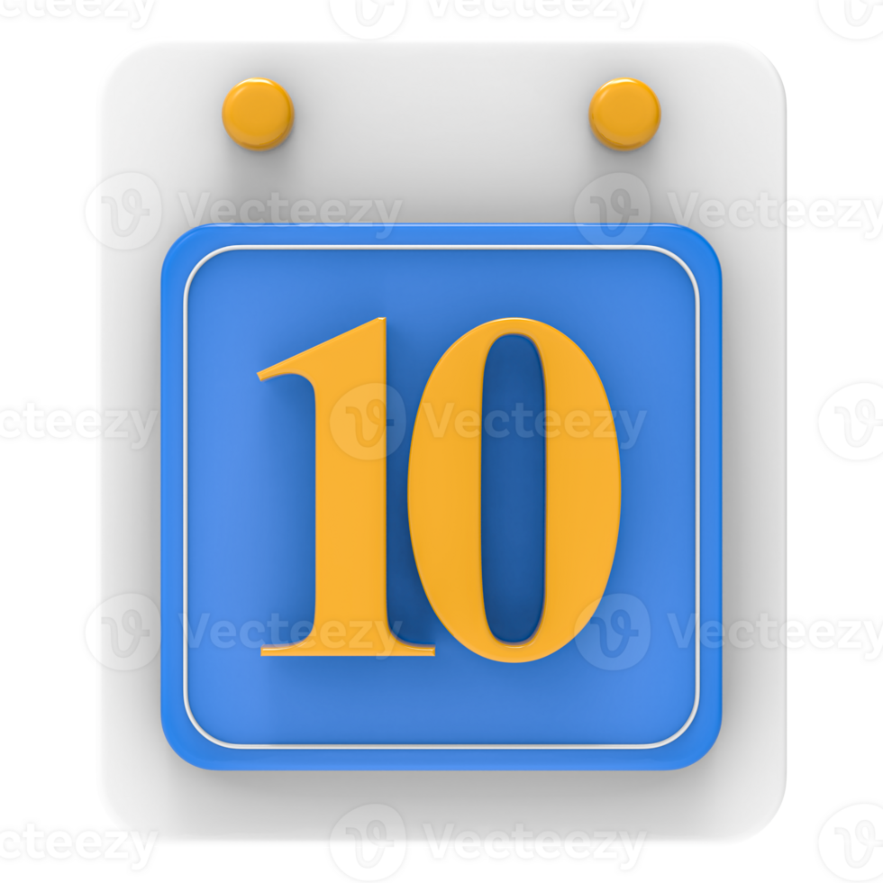 3d rendering of ui icon png