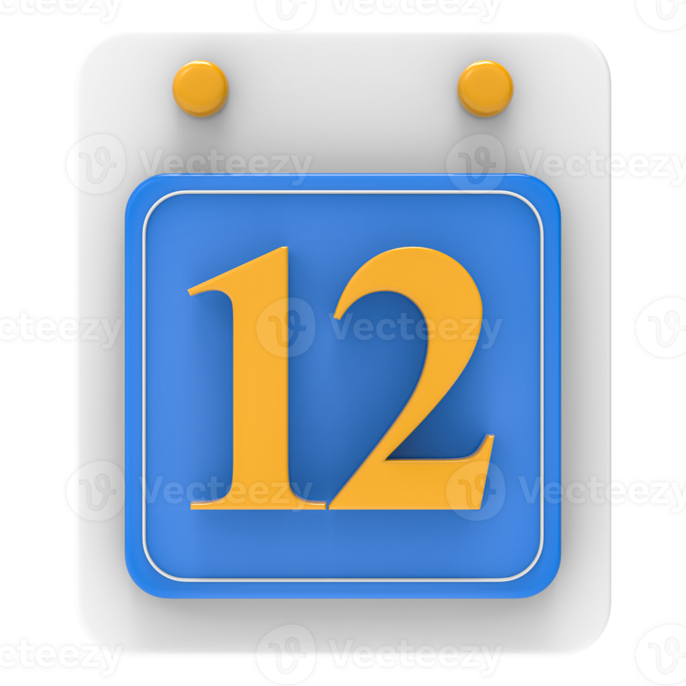 3d rendering of ui icon png