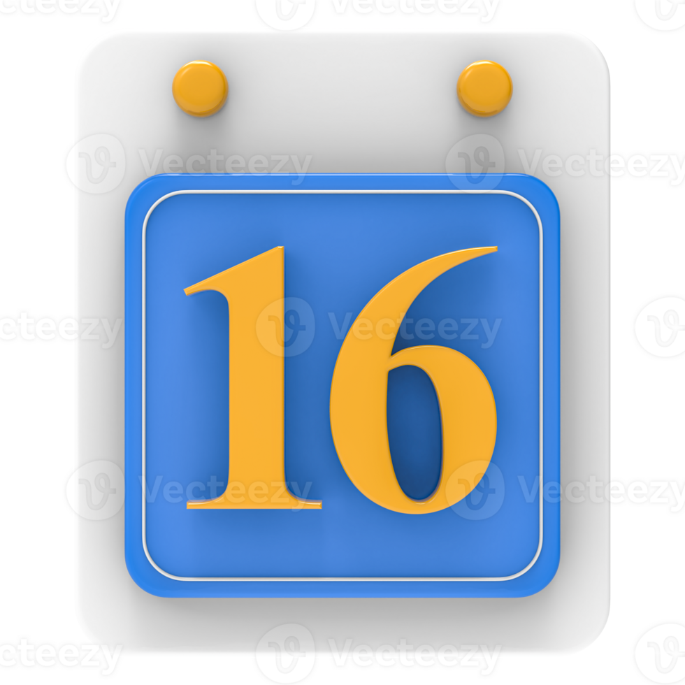 3d rendering of ui icon png