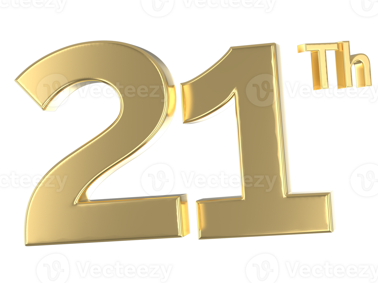 Happy Anniversary Number Gold png