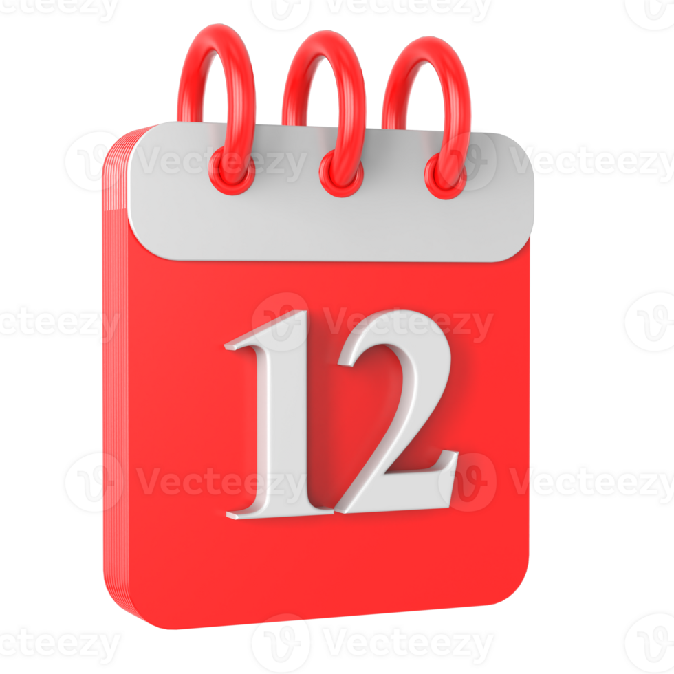 3d rendering of ui icon png