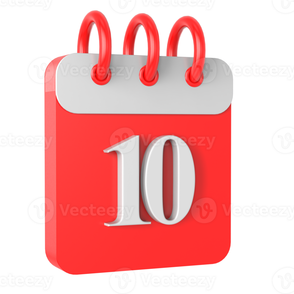 3d rendering of ui icon png