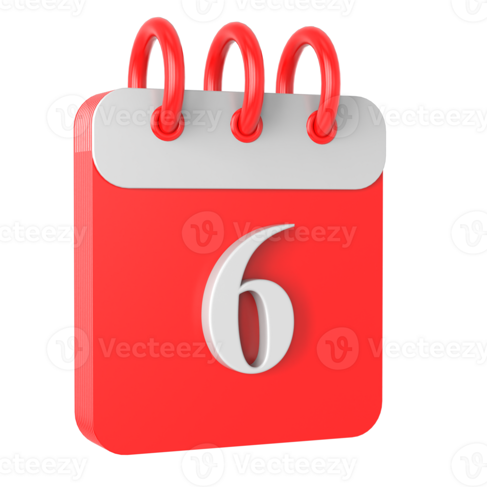 3d rendering of ui icon png