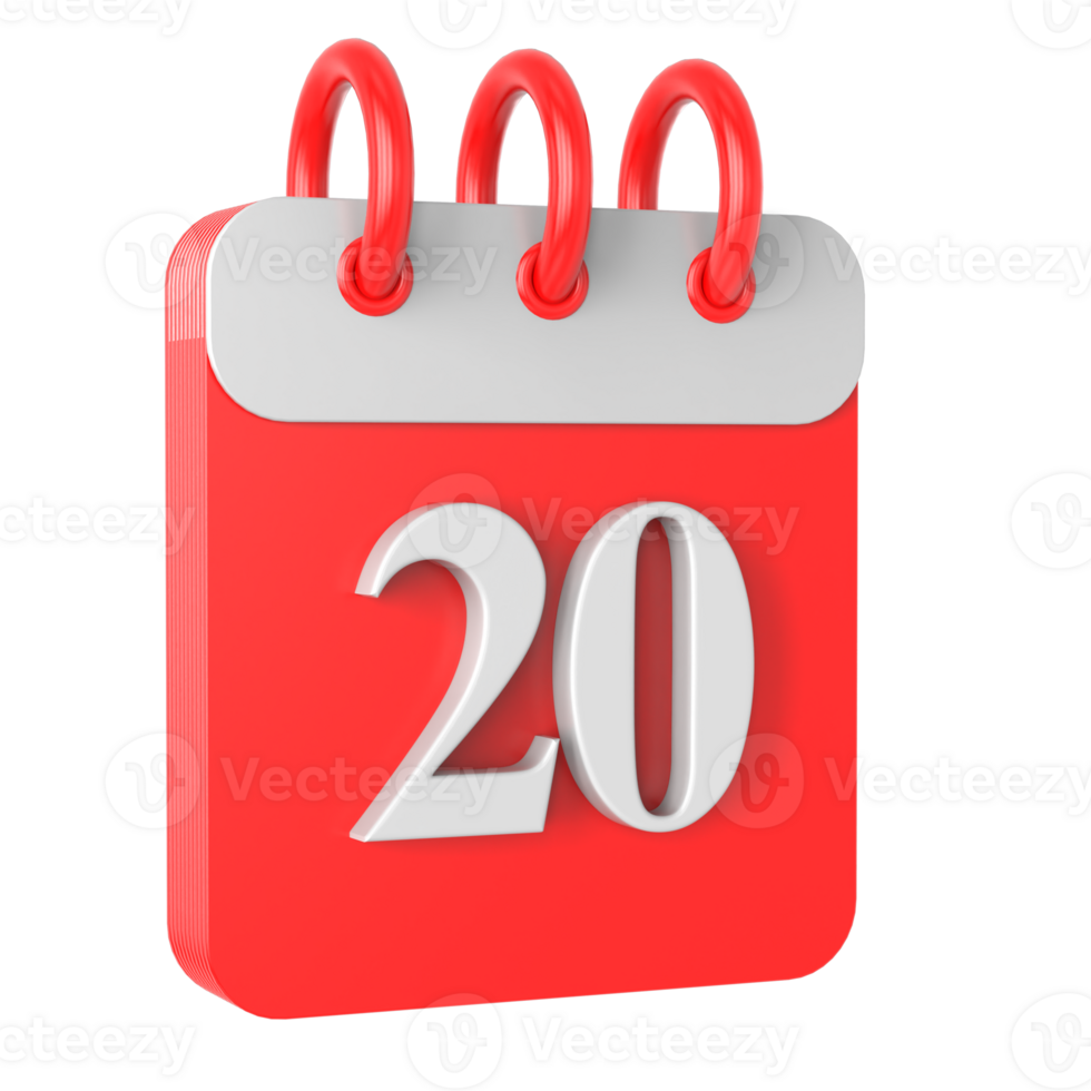3d rendering of ui icon png
