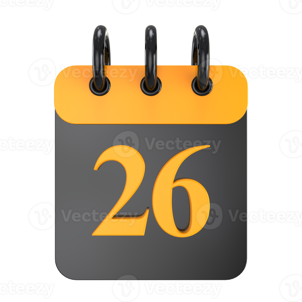 3d rendering of ui icon png