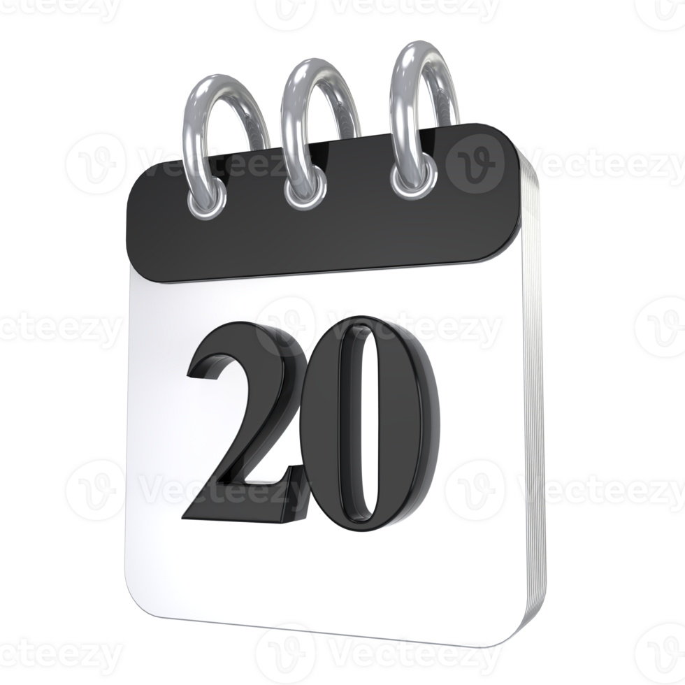 3d rendering of ui icon png