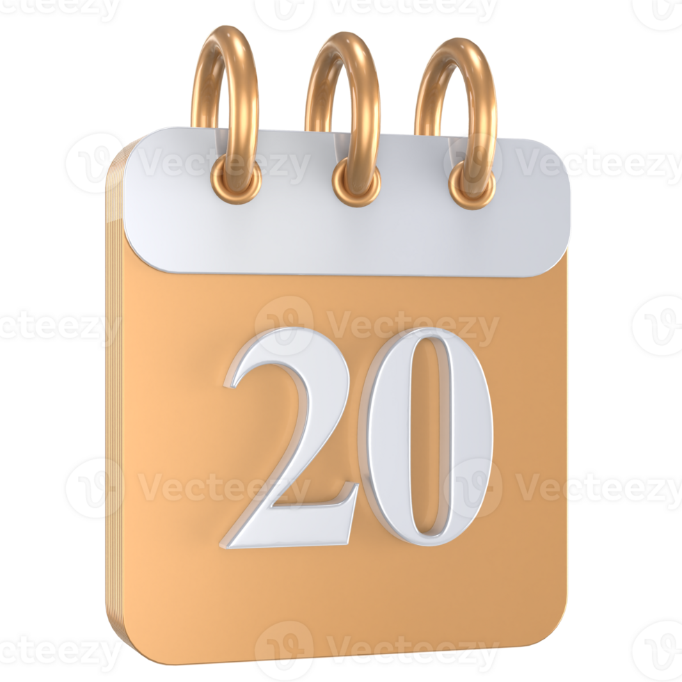 3d rendering of ui icon png