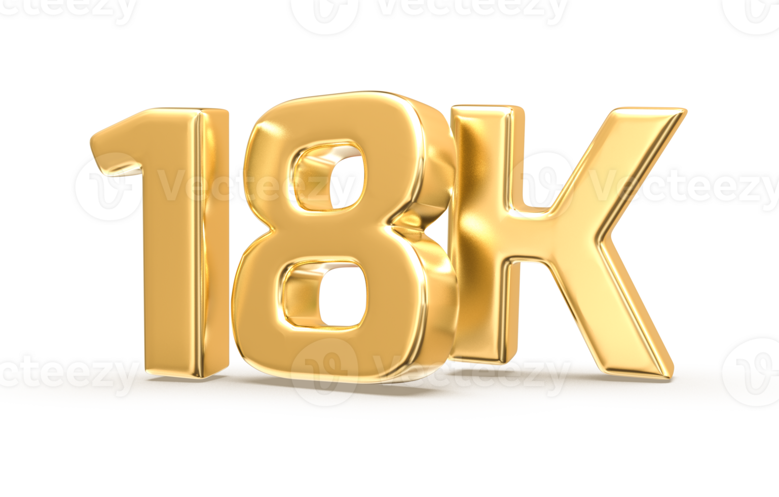 Follow Number 3D Render png
