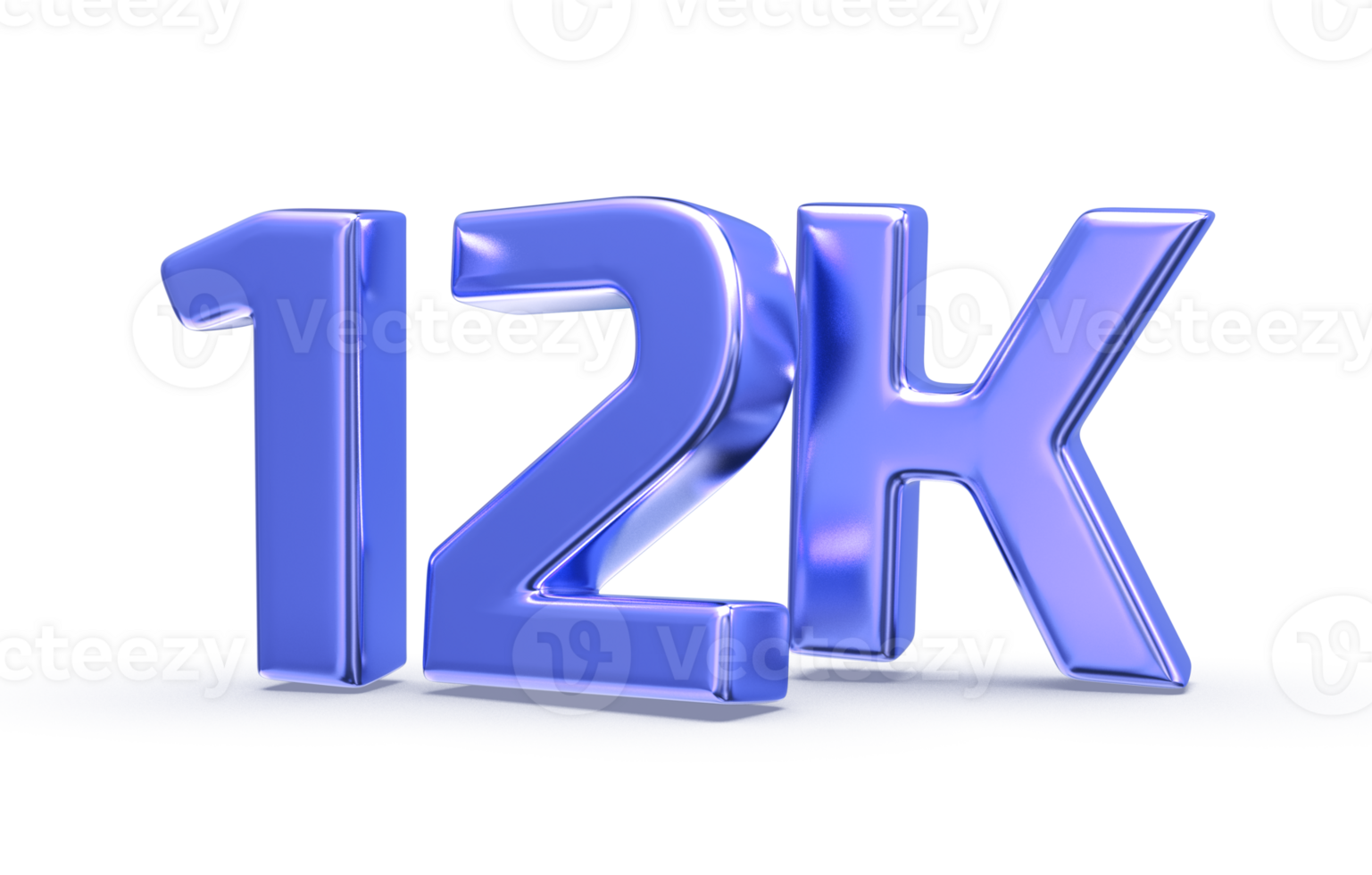 Follow Number 3D Render png