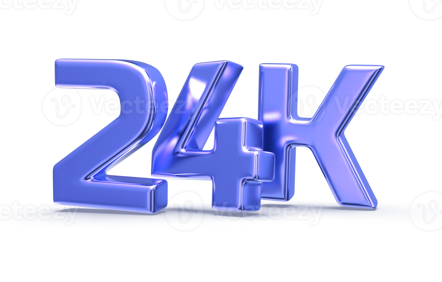 Follow Number 3D Render png
