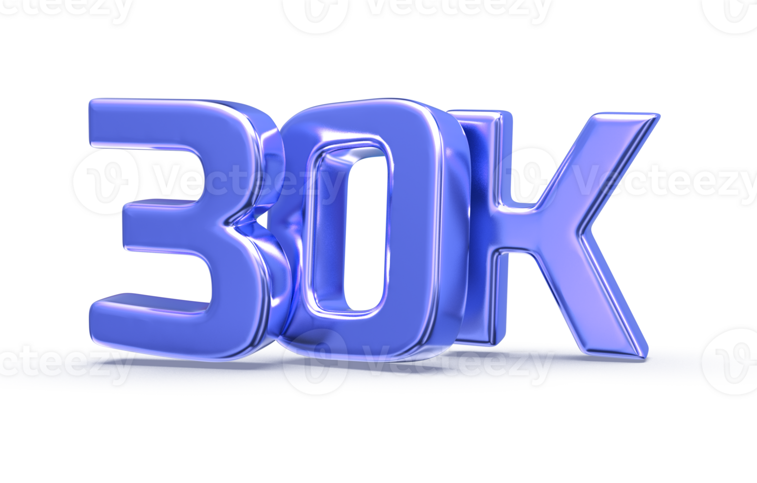 Follow Number 3D Render png