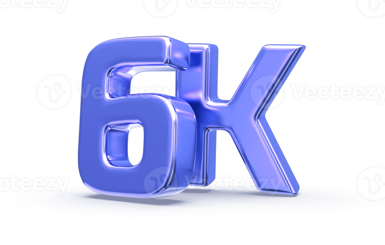 Follow Number 3D Render png
