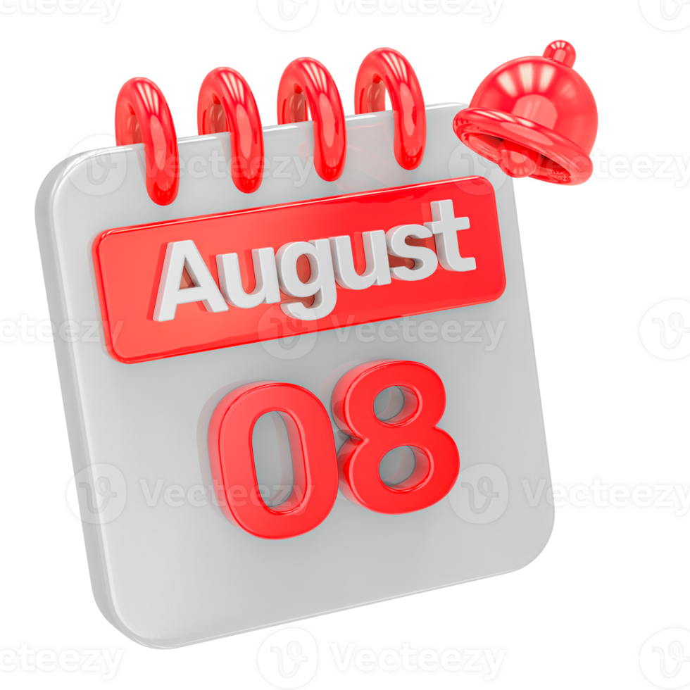 Calendar 3d render transparency 27256072 PNG