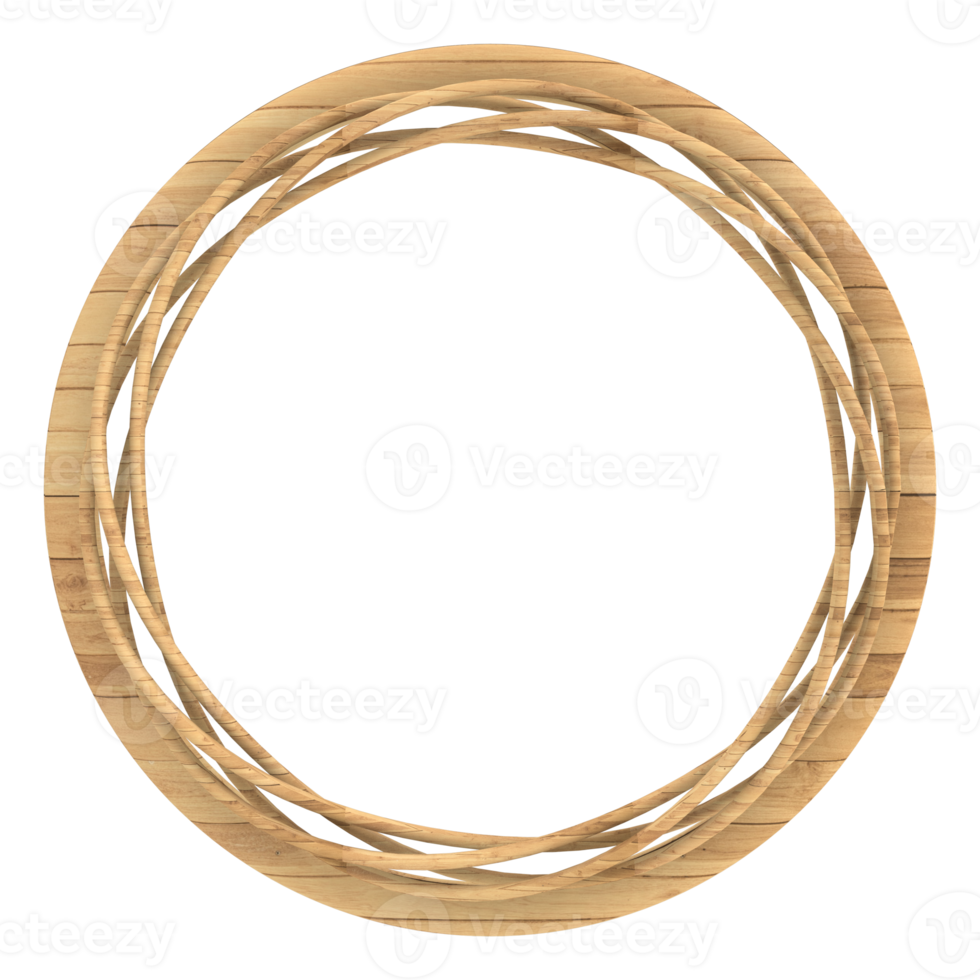 wood sign 3d render transparency png