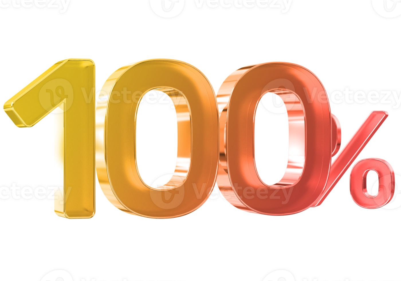gold number on transparent background png