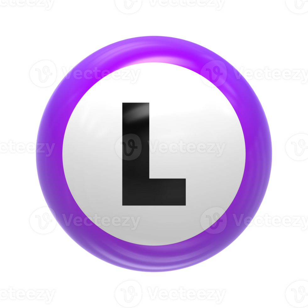 Ball 3D Render png