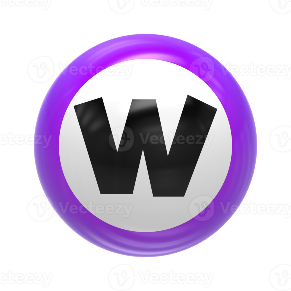 Ball 3D Render png