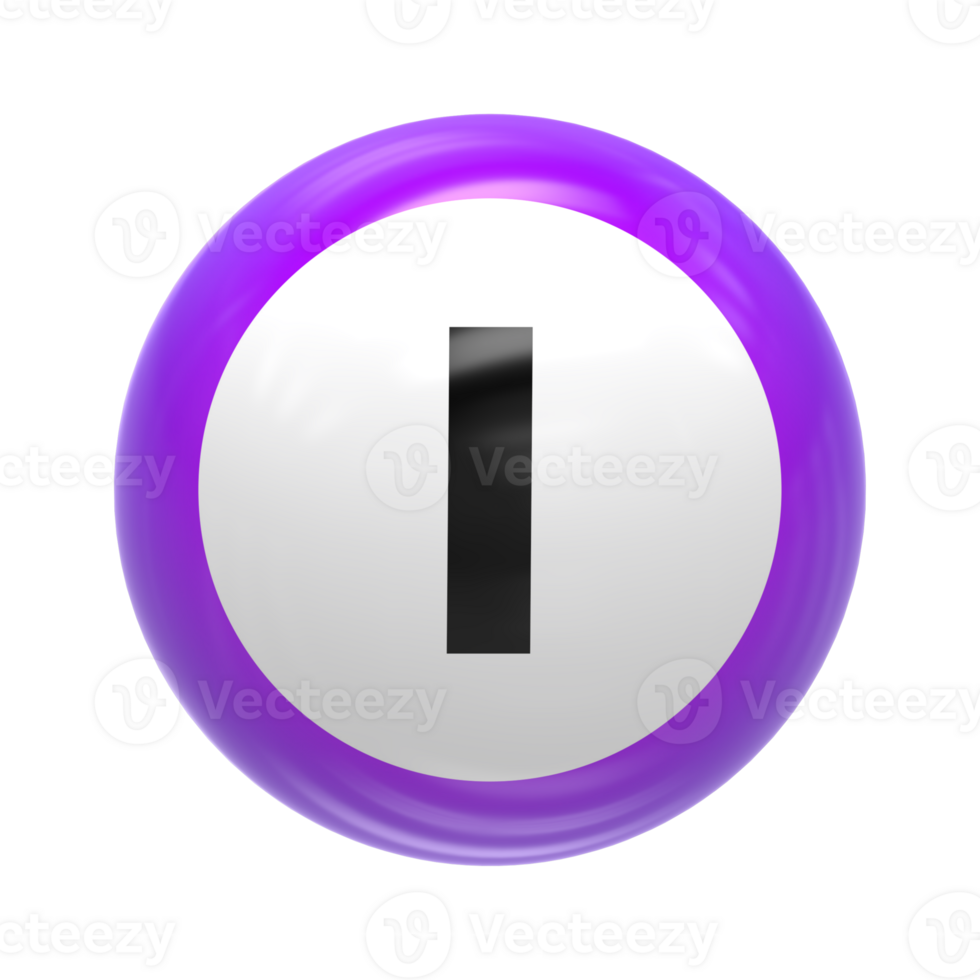 Ball 3D Render png