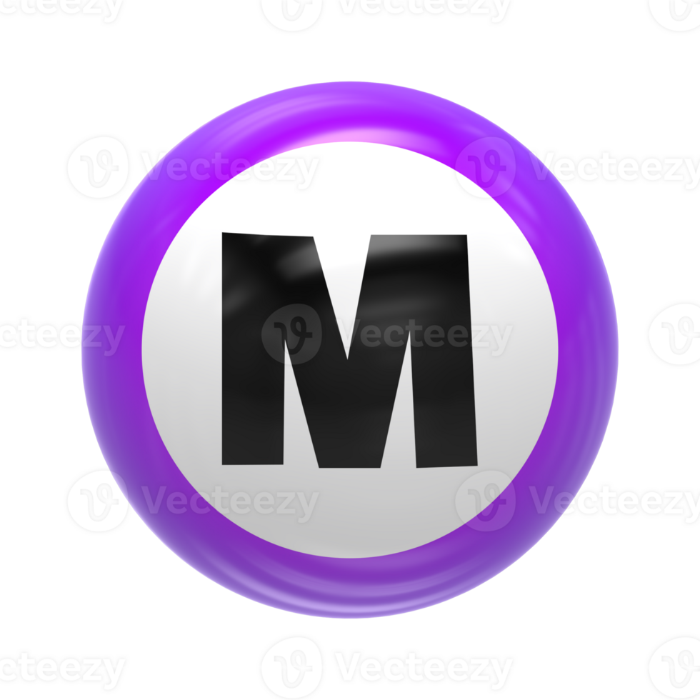 Ball 3D Render png
