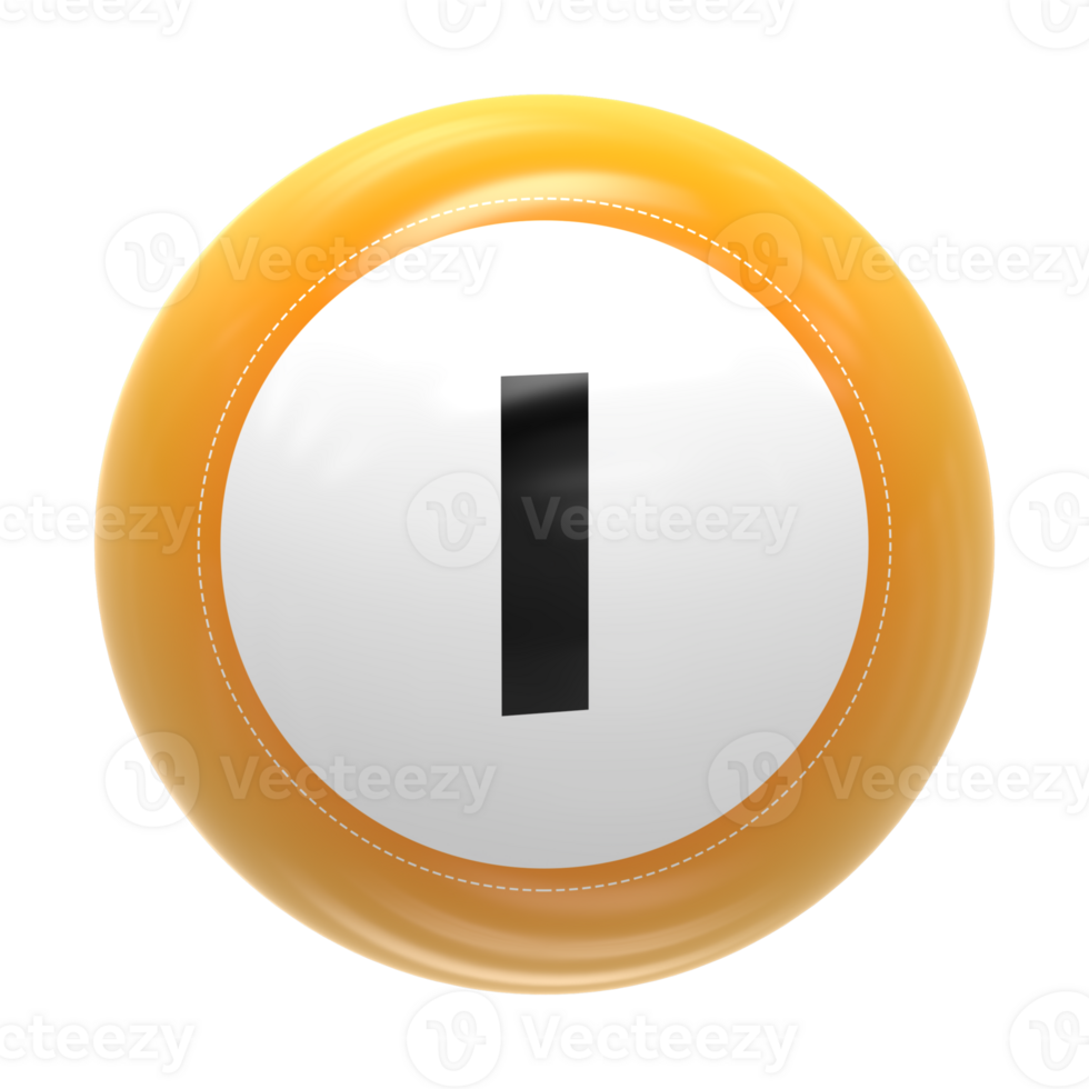 Ball 3D Render png